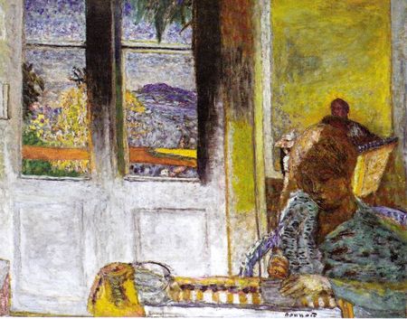 Pierre bonnard la porte fenetre