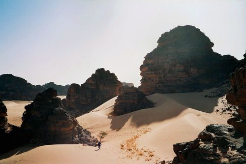 Tassili N'Ajjer descenteverslesdunes