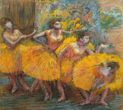 Degas-Danseuses-aux-jupes-jaunes-1903