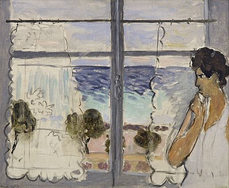 Matisse femme a la fenetre