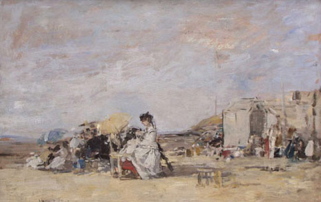 EugeneBoudin_Dame_en_blanc_1869