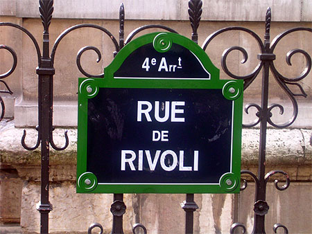 Rue de rivoli